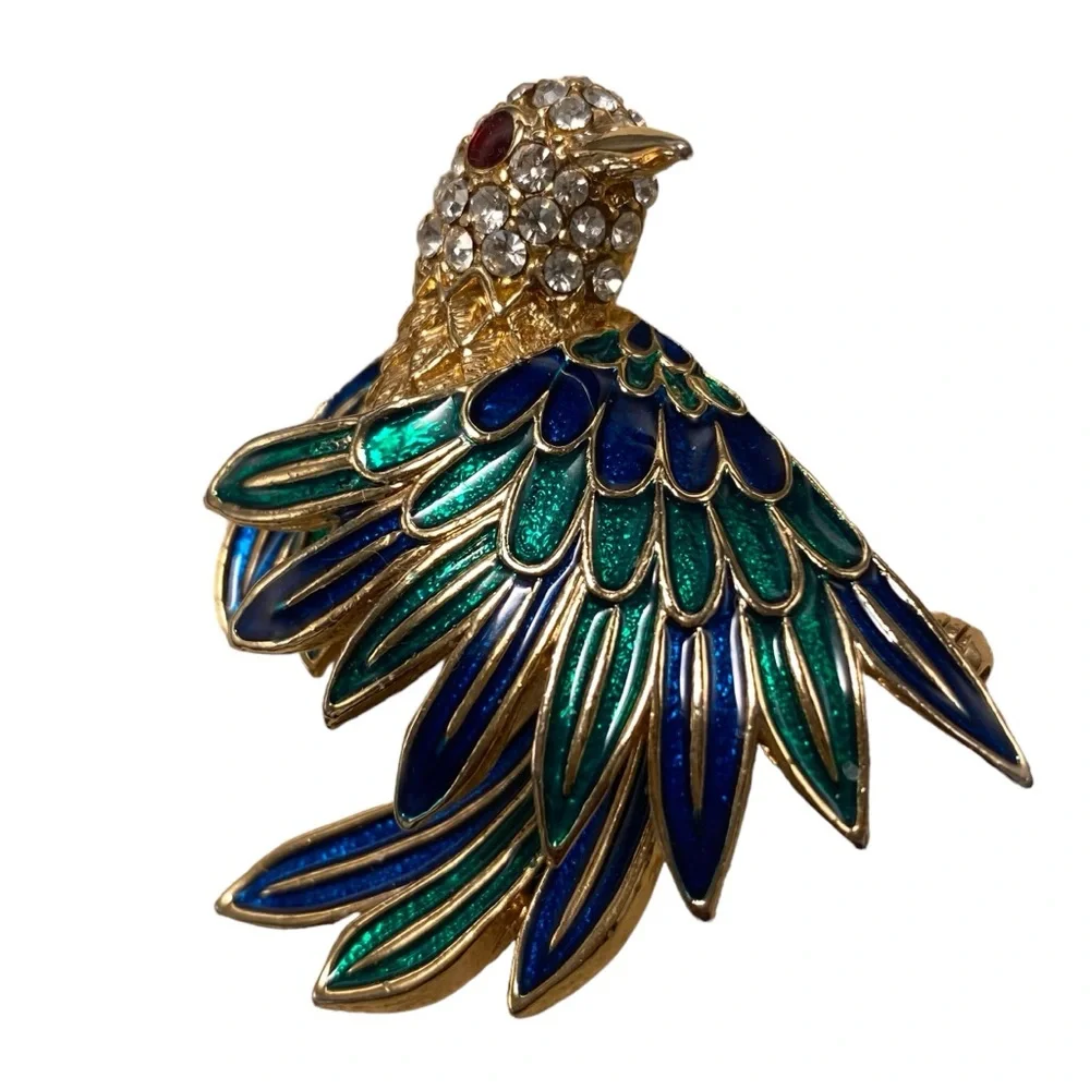 D’Orlan Hummingbird Brooch